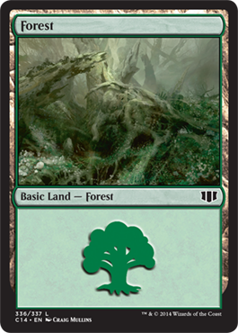 Forest (4) (Commander 2014 Edition) Near Mint