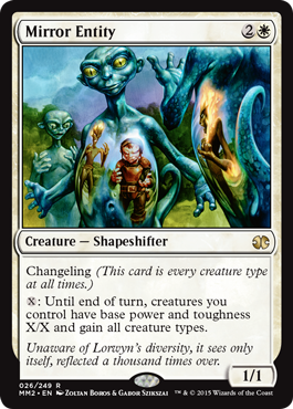 Mirror Entity (Modern Masters 2015) Near Mint Foil
