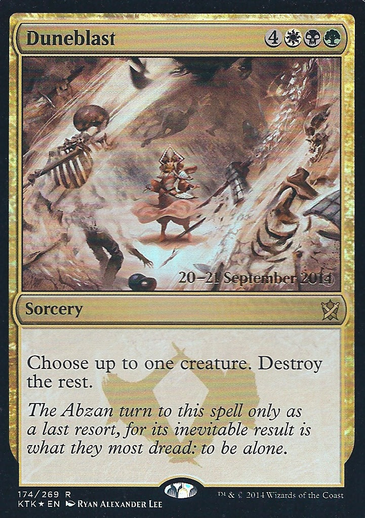 Duneblast (Pre Release) (Promotional Cards) Near Mint Foil