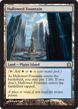 Hallowed Fountain (Return to Ravnica) Near Mint Foil