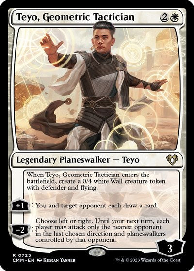 Teyo, Geometric Tactician (Commander Masters) Near Mint