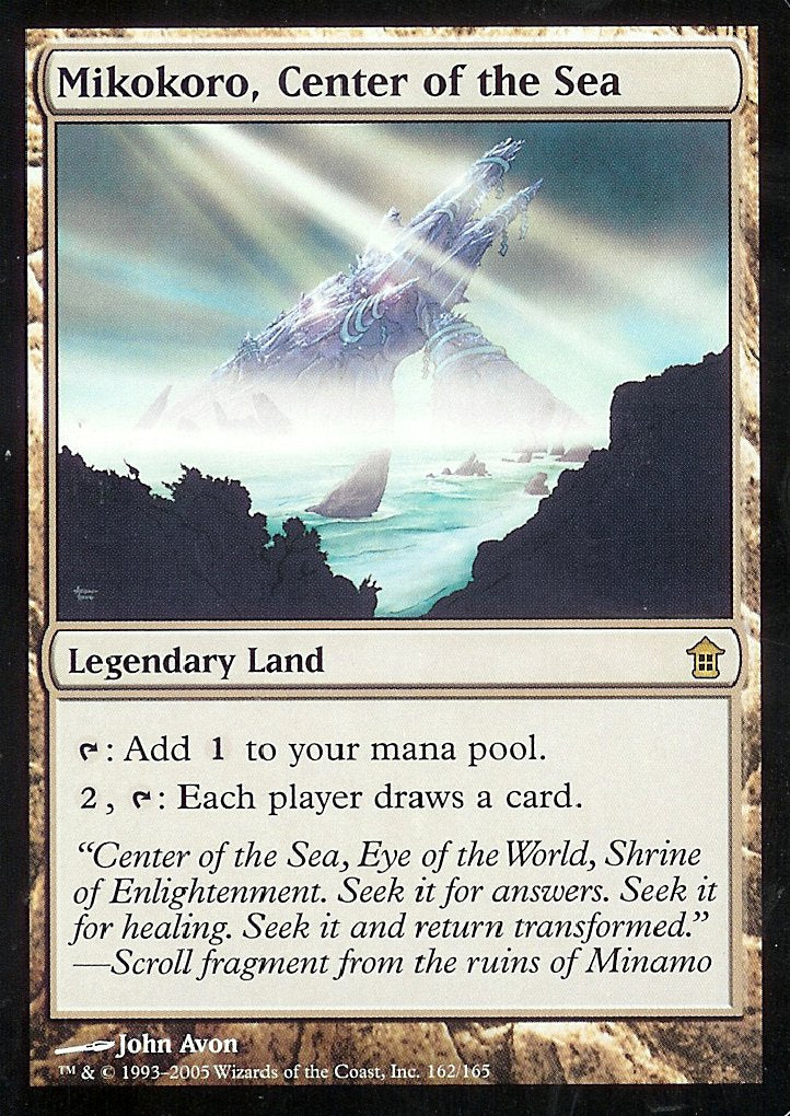 Mikokoro, Center of the Sea (Saviors of Kamigawa) Near Mint Foil