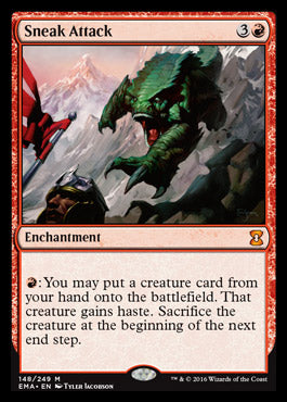 Sneak Attack (Eternal Masters) Near Mint Foil