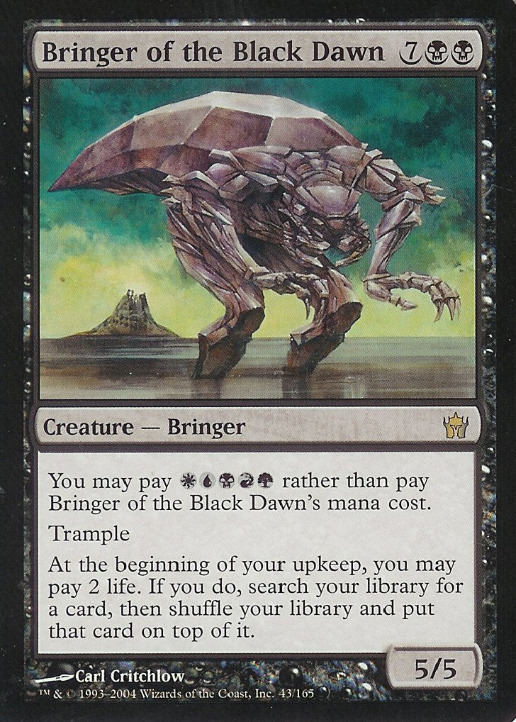 Bringer of the Black Dawn (Fifth Dawn) Near Mint Japanese