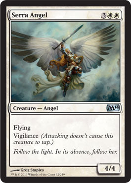 Serra Angel (Magic 2014 Core Set) Near Mint