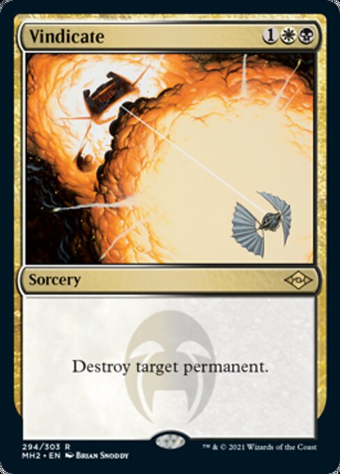 Vindicate (Modern Horizons 2) Near Mint