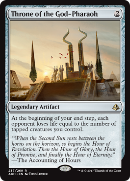 Throne of the God-Pharaoh (Amonkhet) Near Mint