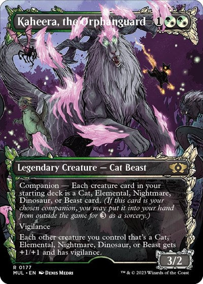 Kaheera, the Orphanguard (Halo Foil) (March of the Machine: Multiverse Legends) Near Mint