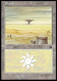 Plains (334) (Mercadian Masques) Light Play