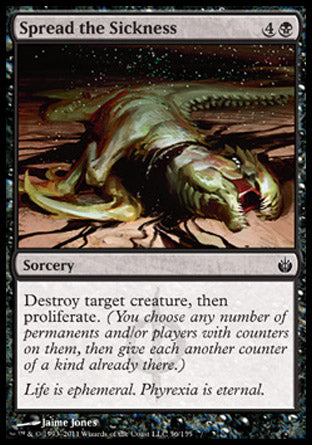 Spread the Sickness (Mirrodin Besieged) Near Mint