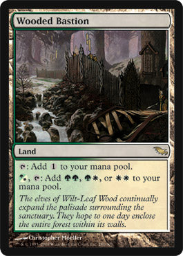 Wooded Bastion (Shadowmoor) Near Mint