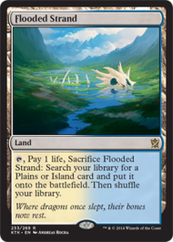 Flooded Strand (Khans of Tarkir) Near Mint