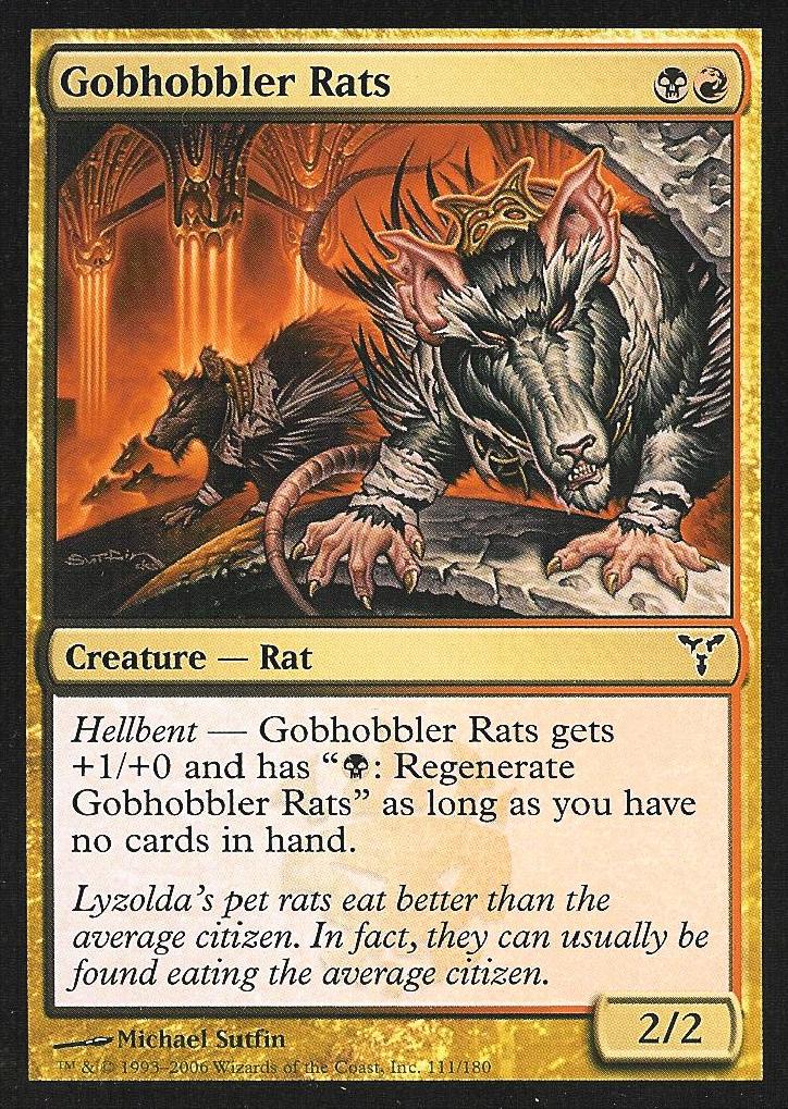 Gobhobbler Rats (Dissension) Light Play