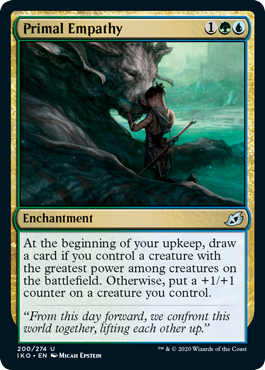 Primal Empathy (Ikoria: Lair of Behemoths) Near Mint Foil