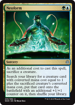 Neoform (War of the Spark) Near Mint Foil