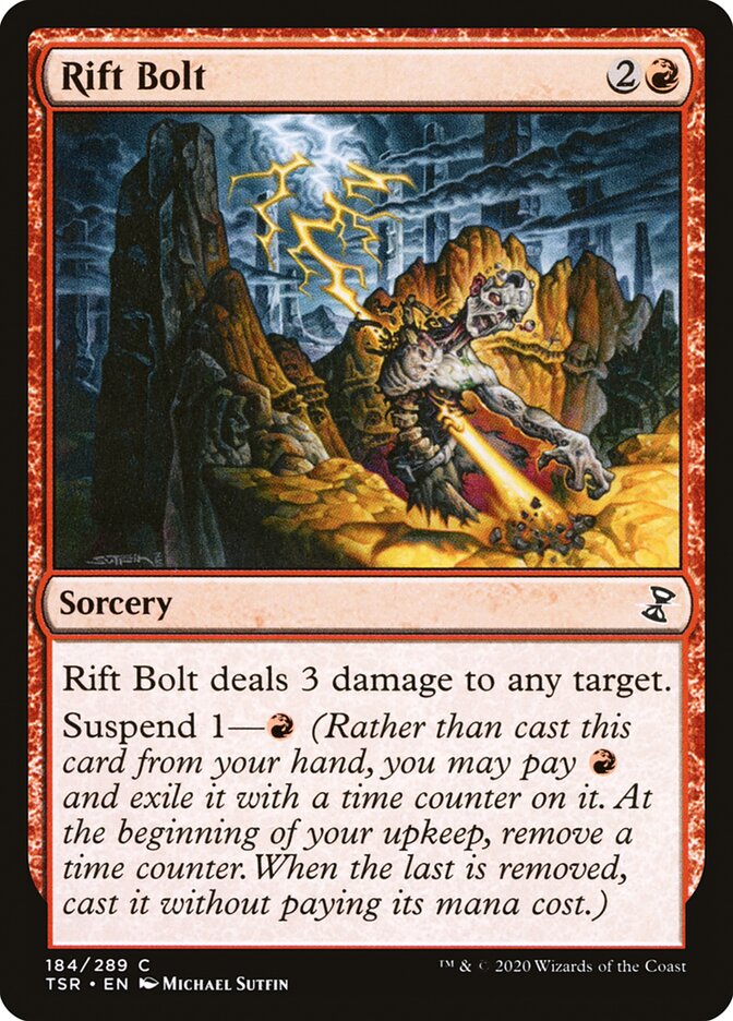 Rift Bolt (Time Spiral Remastered) Near Mint