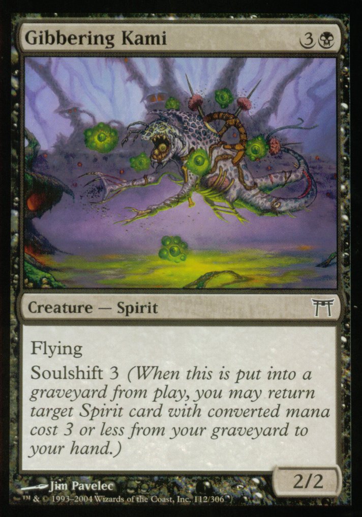 Gibbering Kami (Champions of Kamigawa) Near Mint