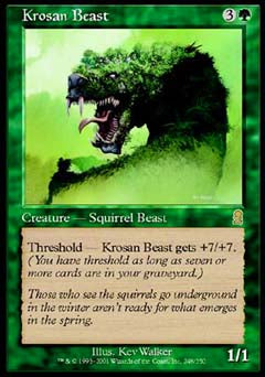 Krosan Beast (Odyssey) Near Mint