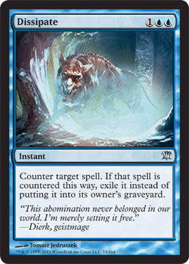 Dissipate (Innistrad) Near Mint