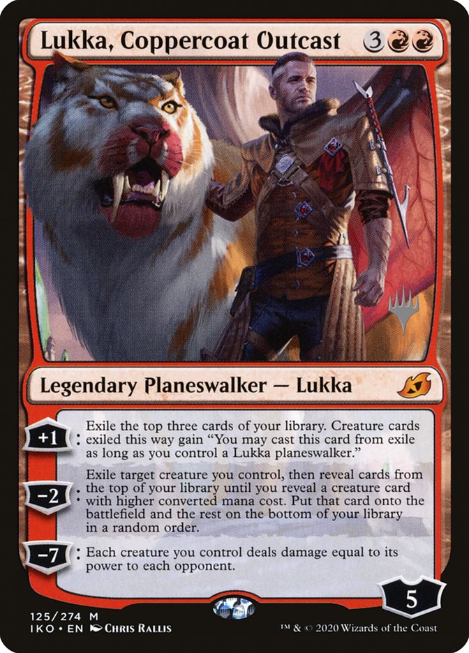 Lukka Coppercoat Outcast (Promo Pack) Near Mint Foil