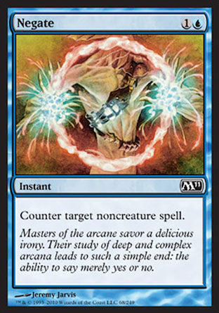 Negate (Magic 2011 Core Set) Light Play