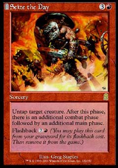 Seize the Day (Odyssey) Near Mint Foil