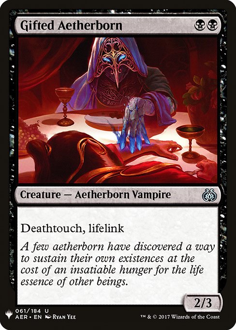 Gifted Aetherborn (Mystery Booster) Near Mint