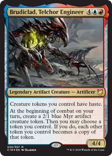 Brudiclad, Telchor Engineer (Commander 2018) Near Mint Foil