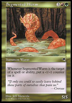 Segmented Wurm (Tempest) Near Mint