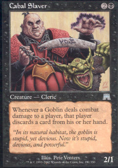Cabal Slaver (Onslaught) Near Mint Foil