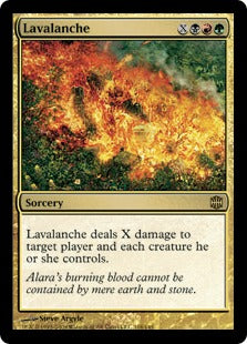 Lavalanche (Alara Reborn) Light Play Foil