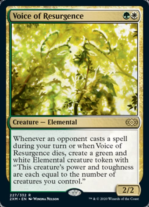 Voice of Resurgence (Double Masters) Near Mint