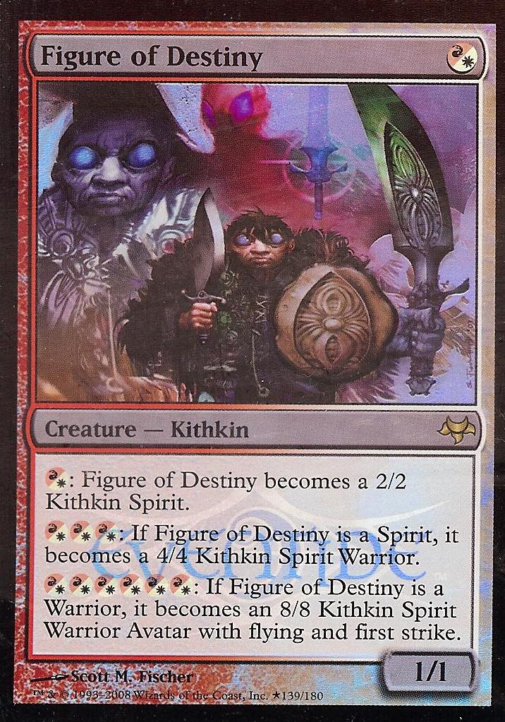 Figure of Destiny (Eventide Release Event) (Promotional Cards) Near Mint Foil