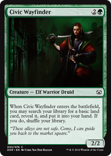 Civic Wayfinder (Duel Decks: Nissa vs Ob Nixilis) Near Mint