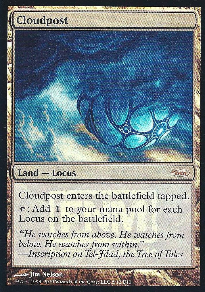 Cloudpost (FNM) (Promotional Cards) Near Mint Foil