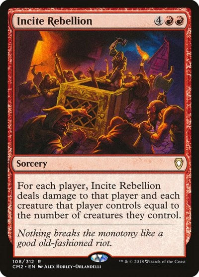 Incite Rebellion (Commander Anthology Volume II) Near Mint
