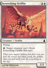 Screeching Griffin (Ravnica) Light Play Foil