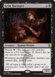 Grim Haruspex (Khans of Tarkir) Near Mint Foil