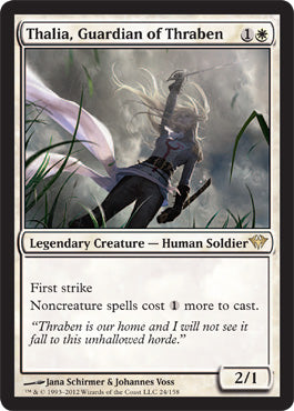Thalia, Guardian of Thraben (Dark Ascension) Near Mint Foil