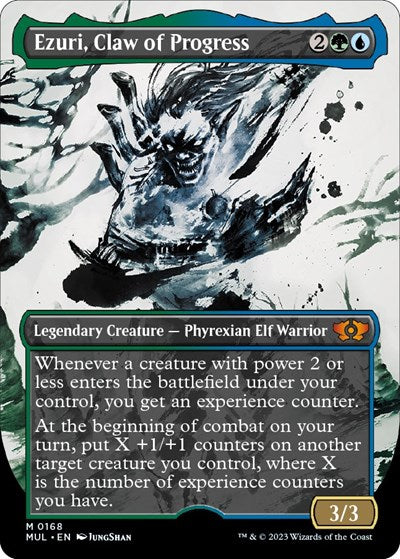 Ezuri, Claw of Progress (Halo Foil) (March of the Machine: Multiverse Legends) Near Mint