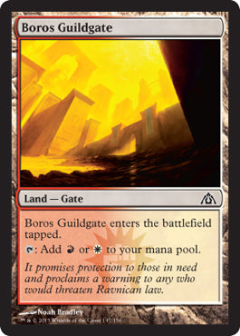 Boros Guildgate (Dragon's Maze) Near Mint Foil