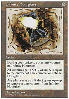 Infinite Hourglass (5th Edition) Light Play
