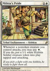 Militia's Pride (Lorwyn) Light Play