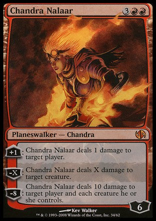 Chandra Nalaar (Duel Decks: Jace vs Chandra) Near Mint Foil