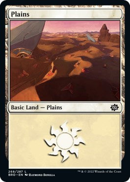 Plains (268) (The Brothers' War) Near Mint Foil