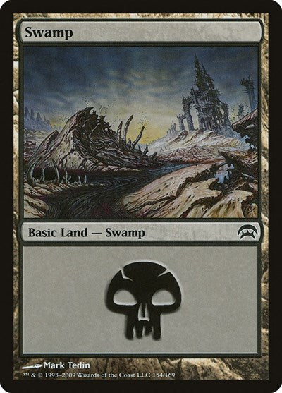 Swamp (154) (Planechase) Near Mint