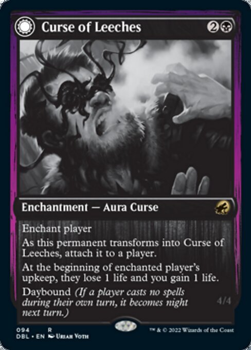 Curse of Leeches / Leeching Lurker (Innistrad: Double Feature) Near Mint