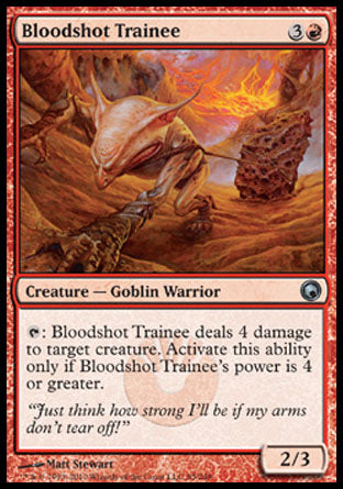Bloodshot Trainee (Scars of Mirrodin) Near Mint Foil