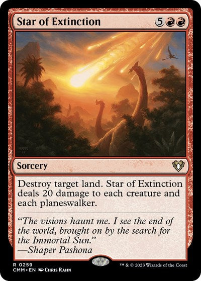 Star of Extinction (Commander Masters) Near Mint