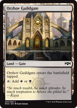 Orzhov Guildgate (Ravnica Allegiance) Near Mint Foil